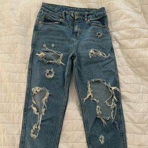 Vintage Wide Leg ASOS Ripped Jeans